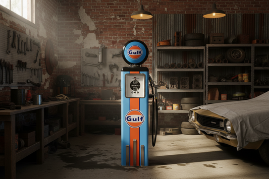 Gulf Reproduction Petrol Bowser