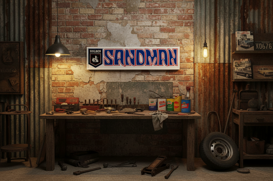 Sandman Holden LED Sign