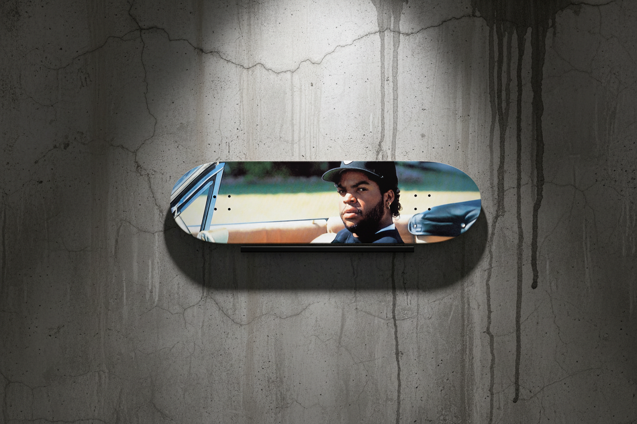 Ice Cube Skateboard Wall Decor