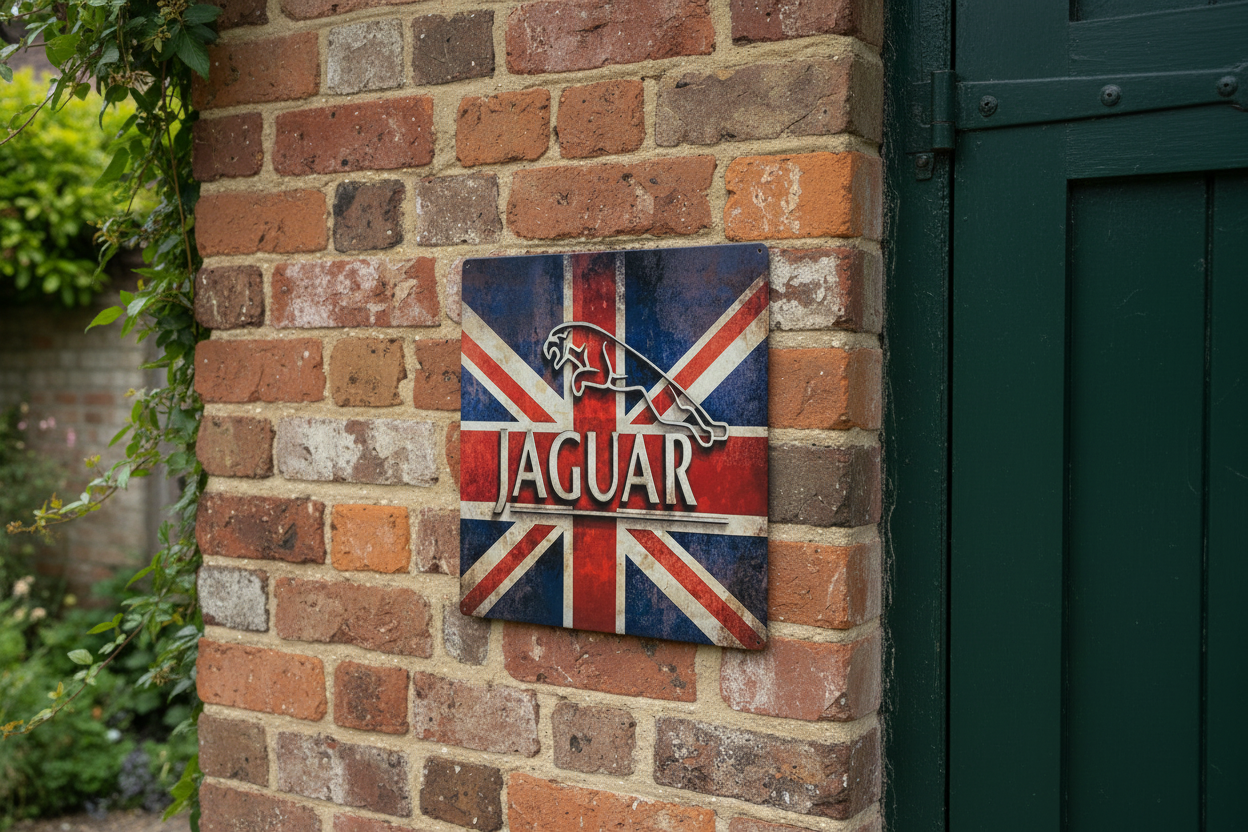 Jaguar Metal Sign
