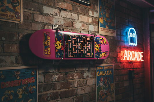 Ms Pac Man Skateboard Wall Decor