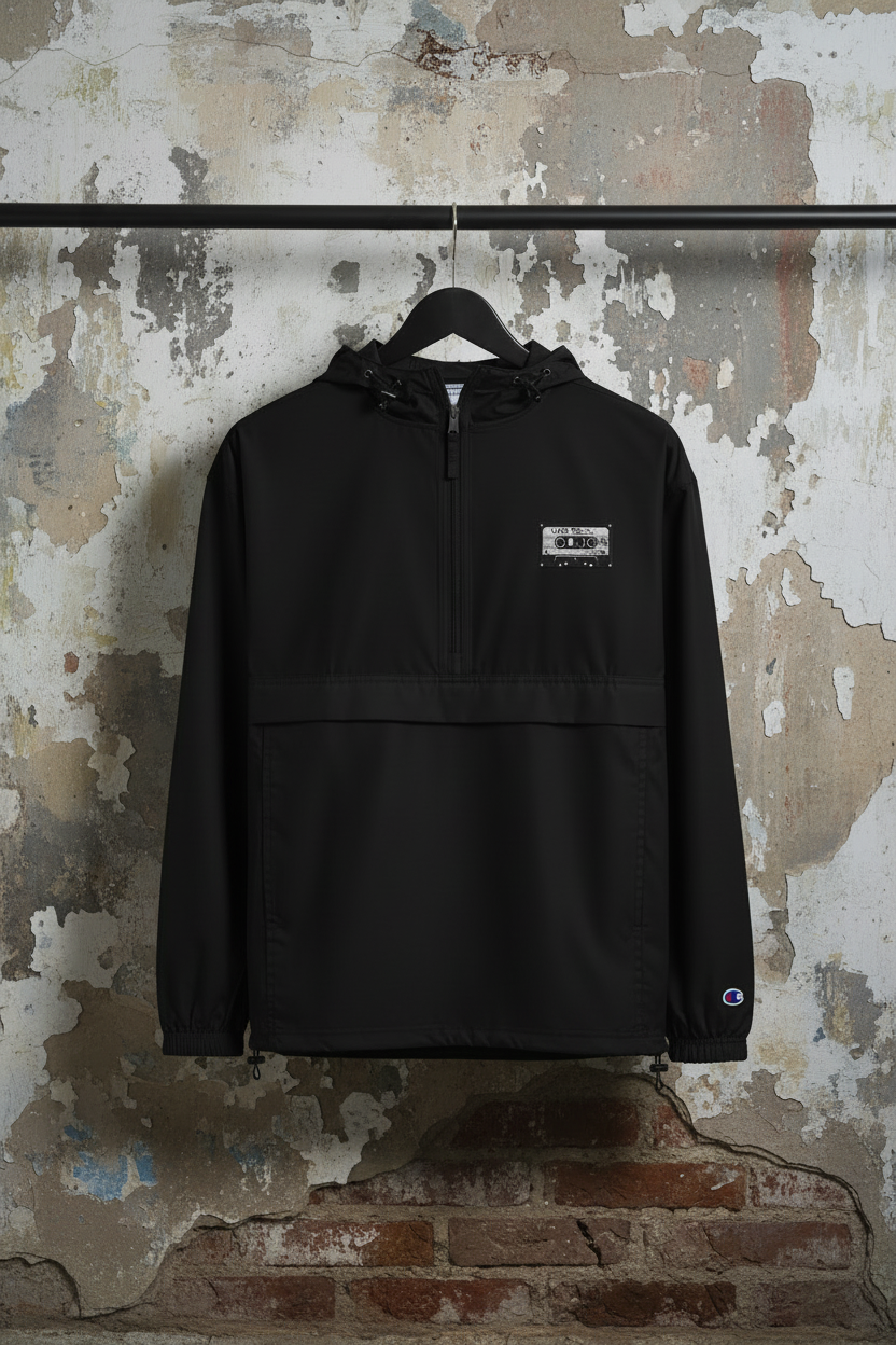 Embroidered Old Skool Champion Packable Jacket