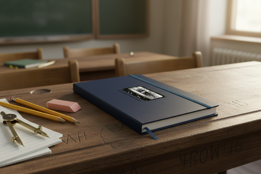 Old Skool Hardcover bound notebook