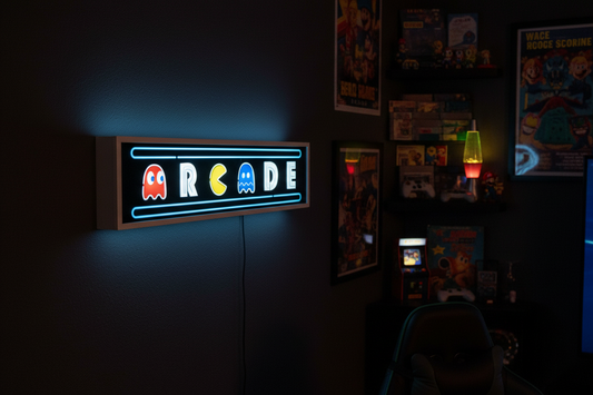 Pacman LED Sign