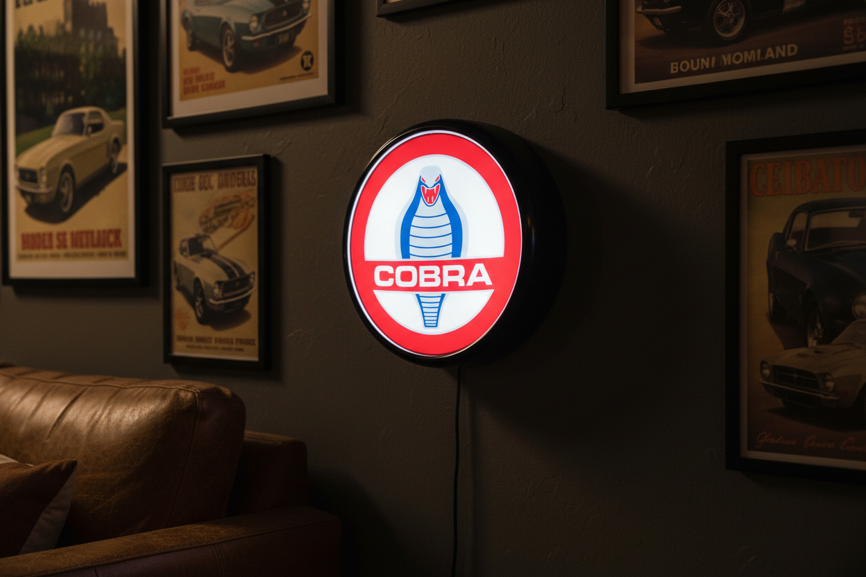 Plastic Wall Mount Ford Cobra