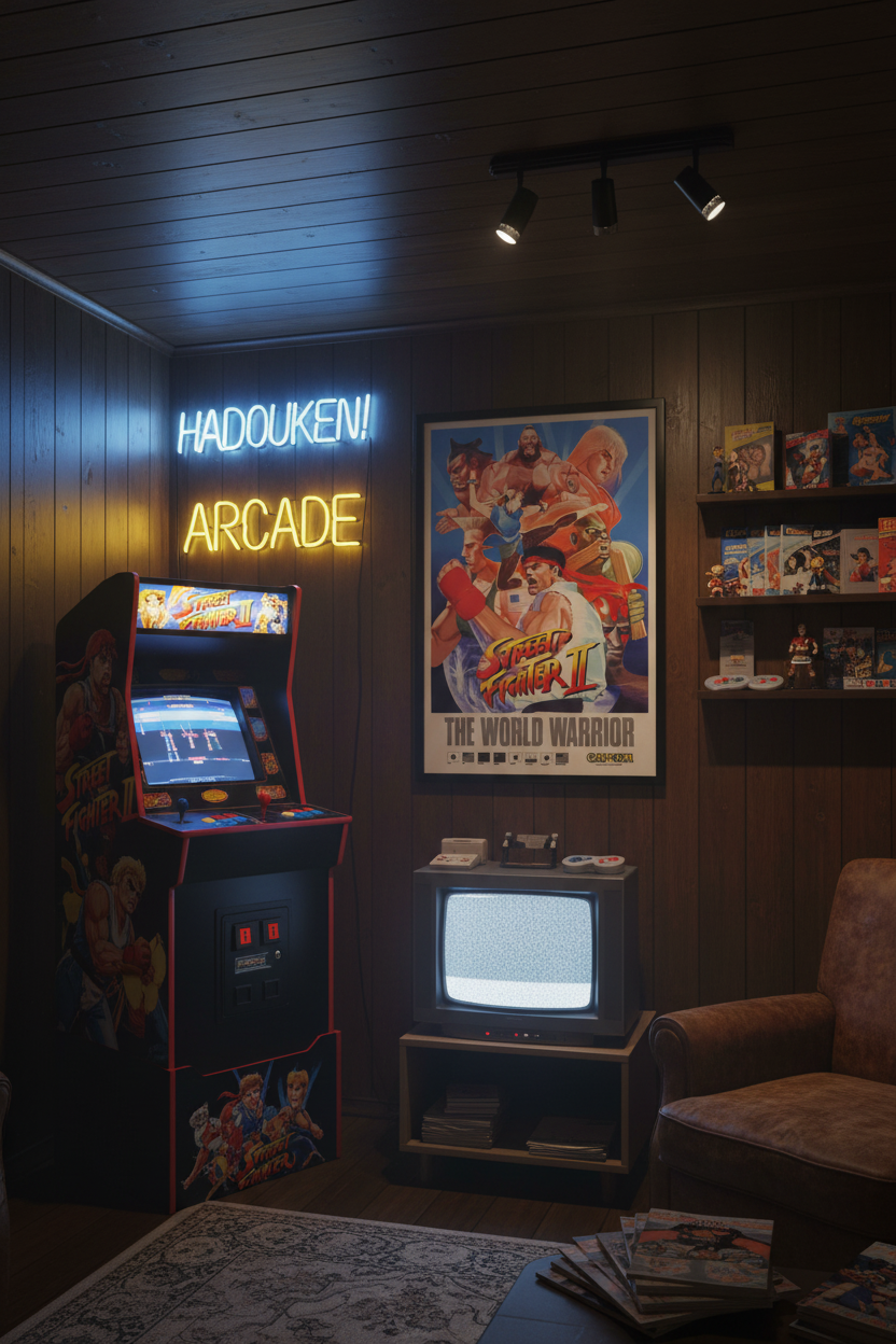 Street Fighter 2 Game Poster