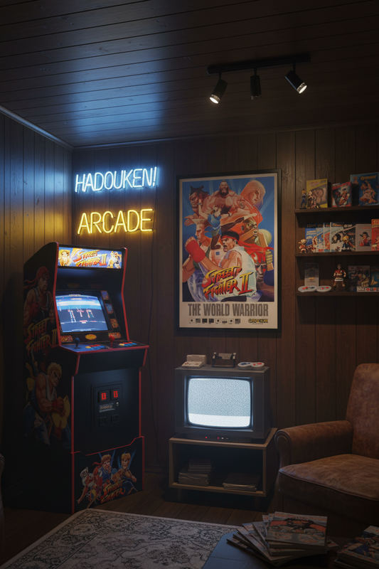 Street Fighter 2 Game Poster