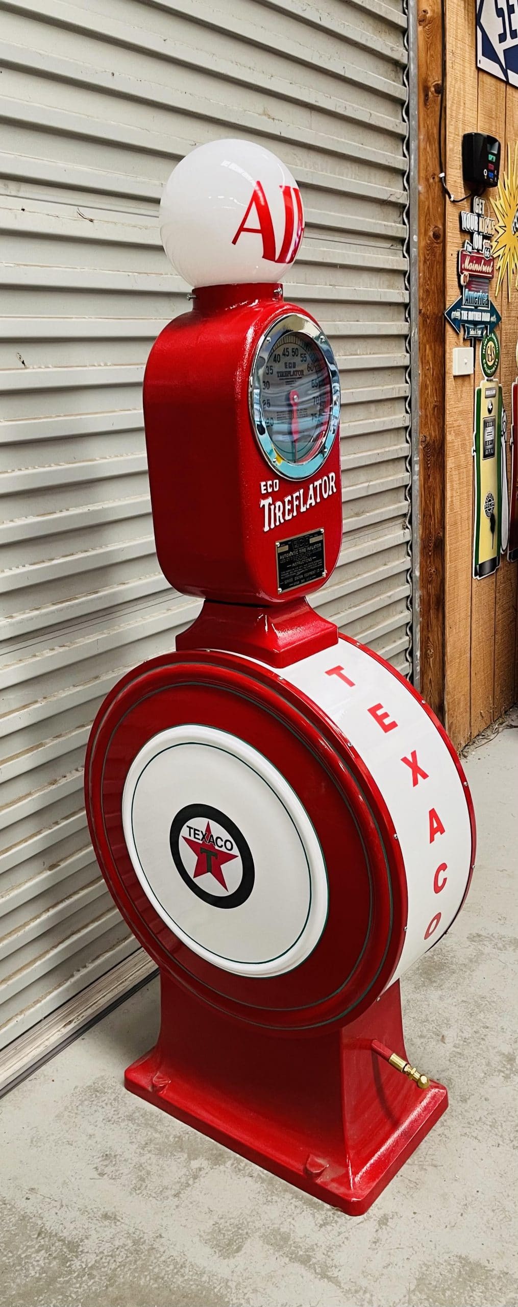 Eco Drum Tyreflator/Airmeter Texaco