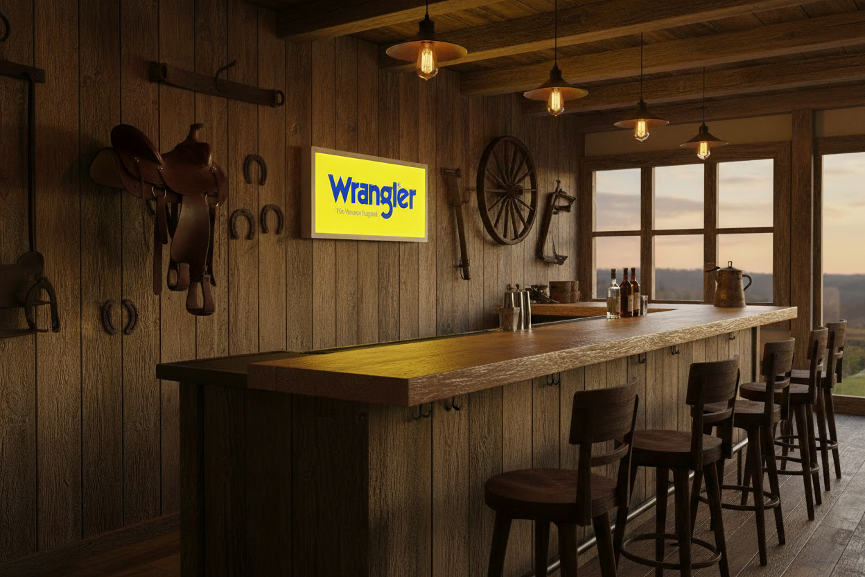 Wrangler LED Sign